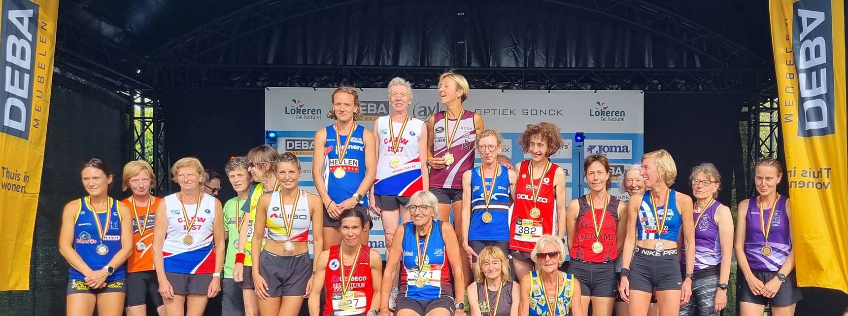 Masters Women's Podium